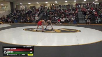 133 lbs Cons. Round 2 - Caleb Park, Cal Poly vs Conner Quinn, Maryland