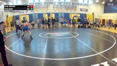 108 lbs Consi Of 8 #2 - Fayelen Brown, Sperry HS Girls vs Addison Bailey, Edmond Memorial