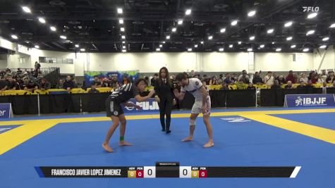 Francisco Javier Lopez Jimenez vs Ricardo Hussein Rosas Davila 2025 World IBJJF Jiu-Jitsu No-Gi Championship