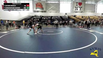 124 lbs Quarterfinal - Jayden Miesch, Club Not Listed vs Christopher Bowen, WRCL Wrestling Club