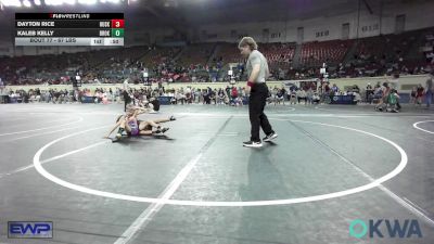 67 lbs Consolation - Dayton Rice, Husky WC vs Kaleb Kelly, Broken Arrow Wrestling Club