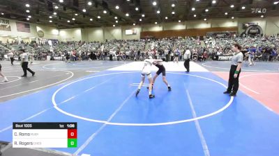 86 lbs Round Of 16 - Cason Romo, Ruby Mountain WC vs Rylan Rogers, Chester