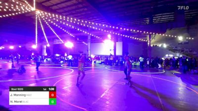 95 lbs Round Of 16 - Jace Manning, Maize WC vs Nolan Moret, Black Fox Wrestling Academy