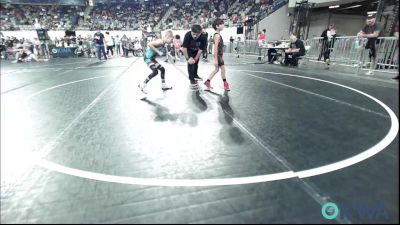61 lbs Consi Of 16 #2 - Jacob Rader, F-5 Grappling vs Kaysen Peters, Collinsville Cardinal Youth Wrestling