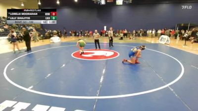 132 lbs Cons. Round 1 - Lilly Shulittis, Louisa County vs Lorelai Mooradian, New Kent