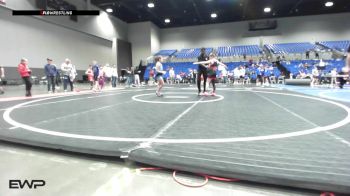 93 lbs Quarterfinal - Treyten Embrey, Tech Fall Elite vs Avriella Pretty Bear, Harrah Little League Wrestling