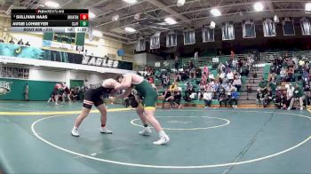 215 lbs Quarterfinal - Augie Lohmeyer, Clay vs Sullivan Haas, Brighton