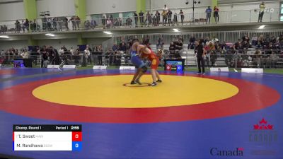 110kg Champ. Round 1 - Trent Sweet, Mariposa WC vs Manraj Randhawa, Guru Gobind Singh WC