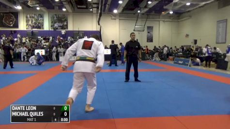 Dante Leon vs Michael Quiles IBJJF 2016 New York BJJ Pro