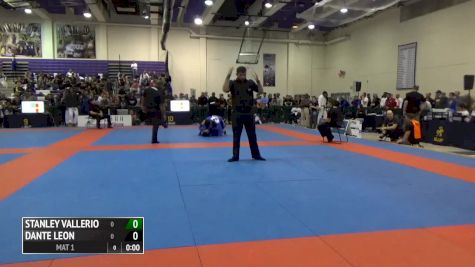 Stanley Vallerio vs Dante Leon IBJJF 2016 New York BJJ Pro