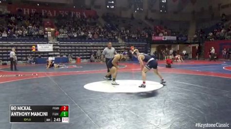 184 Semi-Finals - Bo Nickal, Penn State vs Anthony Mancini, F&M