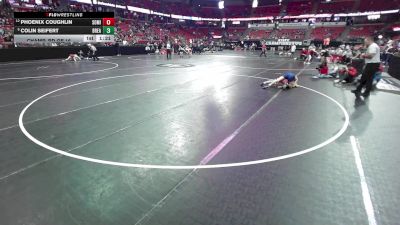 106 lbs Champ. Rd Of 16 - Colin Seifert, Brookfield East vs Phoenix Coughlin, South Milwaukee