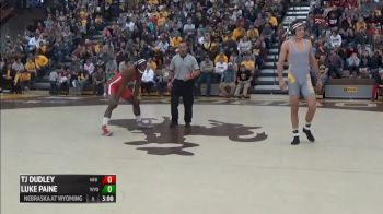 184 lbs Luke Paine, Wyoming vs TJ Dudley, Nebraska