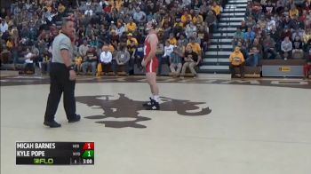 174 lbs Kyle Pope, Wyoming vs Micah Barnes, Nebraska