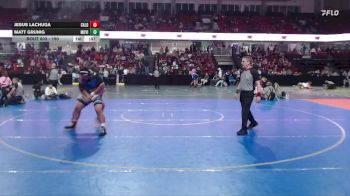 190 lbs 7th Place Match - Matt Grunig, Mountain View vs Jesus Lachuga, Caldwell