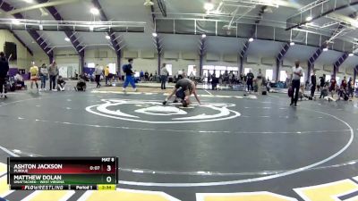 125 lbs Cons. Round 4 - Ashton Jackson, Purdue vs Matthew Dolan, Unattached - West Virgina