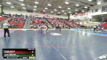 285 lbs Semifinal - Tyler Doyle, Colorado Mesa vs Laith Ibrahim, Colorado School Of Mines