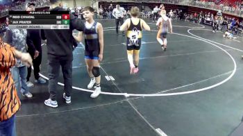 120 lbs Champ. Round 1 - Jax Prater, Syracuse Mat Club vs Reid Chvatal, North Bend Matcats