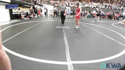 110 lbs Quarterfinal - Aubrey Wilson, Unaffiliated vs Silver Belvin, Shelton Wrestling Academy