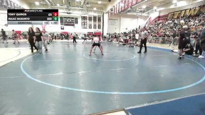 113 lbs Semifinal - Tony Quiros, Lab Academy vs Isaac Basurto, Hdw