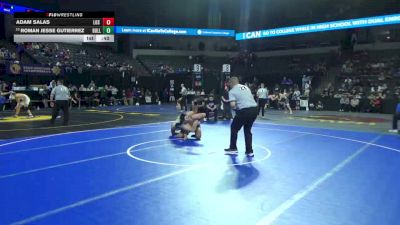 150 lbs Consi Of 8 #1 - Adam Salas, Los Alamitos (SS) vs Roman Jesse Gutierrez, Bullard (CS)