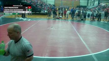 141 lbs Champ. Round 2 - Dimitri Bao-Washington, Quincy vs Jake Fredrickson, Carl Albert