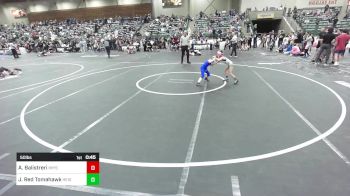 50 lbs Quarterfinal - Alessi Balistreri, Imys vs Jayde Red Tomahawk, Heights WC