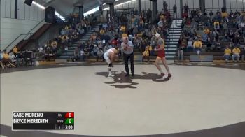 141 lbs Bryce Meredith, Wyoming vs Gabe Moreno, Iowa State