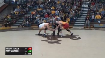 197 lbs Cody Vigoren, Wyoming vs Joseph Teague, Iowa State