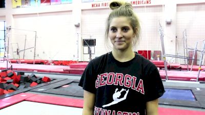 Sydney Snead on Freshman Year, Team Camaraderie, and As One Theme - Georgia Fall Visit 2016