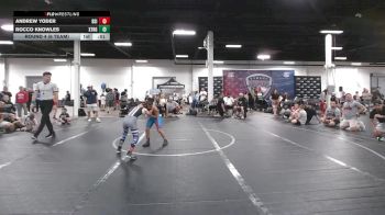 76 lbs Round 4 (6 Team) - Andrew Yoder, Diamond State Inferno vs Rocco Knowles, Xtreme Team Grey