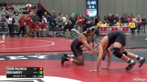 174 Round of 32 - Zahid Valencia, Arizona State vs Ben Harvey, Army