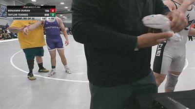 150 lbs Champ. Rd Of 32 - Benjamin Duran, Top Rank/HAC vs Taylor Torres, Misfit Wrestling