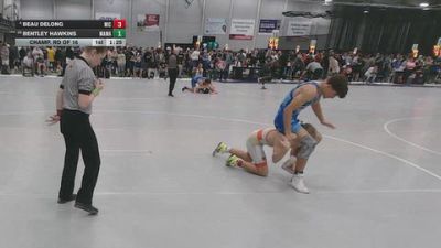 150 lbs Champ. Rd Of 16 - Bentley Hawkins, Massa's Maniacs vs Beau DeLong, Weigh-in Club