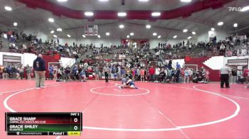 115 lbs Cons. Round 3 - Grace Sharp, Carmel USA Wrestling Club vs Gracie Smiley, Plainfield