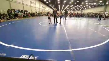 50 lbs Rr Rnd 6 - Bree Leyba, Sisters On The Mat Pink vs Addelyn Kelley, Untouchable Mollywhoppers