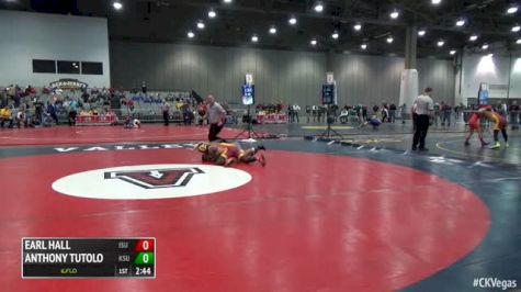 133 Consi of 8 #2 - Earl Hall, Iowa State vs Anthony Tutolo, Kent State