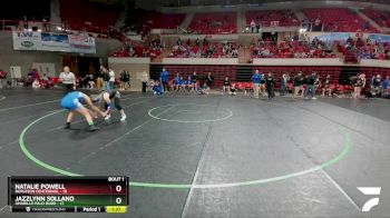 114 lbs Semis (4 Team) - Natalie Powell, Burleson Centennial vs Jazzlynn Sollano, Amarillo Palo Duro