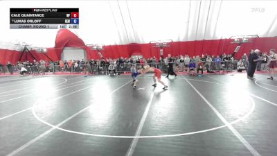 132 lbs Champ. Round 1 - Cale Quaintance, Wrestling Factory vs Lukas Orloff, RT Elite Wrestling