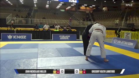 Gregory Heath Lankford vs John Nickolaus Miller 2025 Pan Jiu Jitsu IBJJF Championship