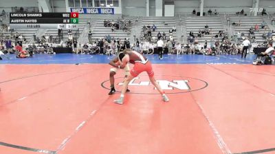 113 lbs Rr Rnd 1 - Lincoln Shanks, Wrecking Crew - HSB vs Austin Hayes, AK Wrestling Foundation - HSB