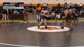 190 lbs Cons. Semi - Broderick Carlson, St. Mary`s vs Abbas Al-Mutiary, Amherst