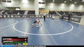 62 lbs 7th Place Match - Luci Tiankee, NJ vs Andrew Hole, WI