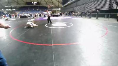 102 lbs 2nd Place Match - Jarek Dobbie, Ascend Wrestling Academy vs Rocco Gannon, Inland Northwest Wrestling Training Center