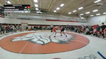 157 lbs Round 1 (4 Team) - Travis BW LOV Asay, Rocky Mountain vs TJ Harrington, Newcastle