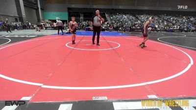92 lbs Round Of 16 - Luke Finch, Douglas County Grapplers Wrestling Club vs Aidan Shirazi, New England Gold