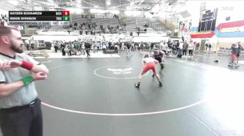 126 lbs Placement Matches (16 Team) - Reese Evenson, Thunder Basin High School vs Hayden Bohannon, Natrona County