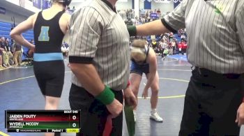 165 lbs Cons. Round 3 - Wydell McCoy, AYERSVILLE vs Jaiden Fouty, Whiteland