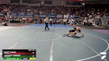 D 1 106 lbs Quarterfinal - Anthony Carrion, Lafayette vs Scott Cascio, St. Paul`s