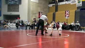 135lbs #5 Jared Anongos James River- vs. Dave Clemens Timberland-